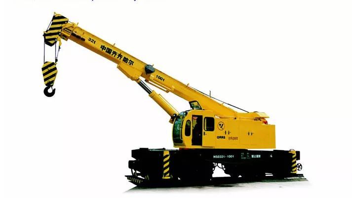 國內重鐵伸縮式鐵路起重機首次出口海外